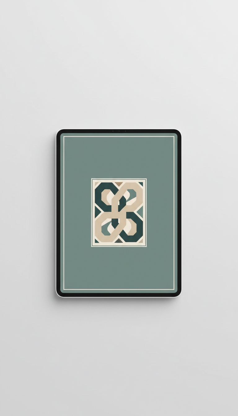Digital Relationship Workbook Cover on Tablet